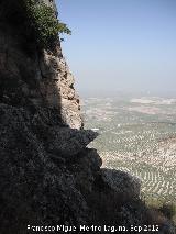 Abrigos de El Morrón. Vistas y altura