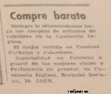 Calle Bernab� Soriano. Anuncio antiguo. Archivo Hist�rico Provincial