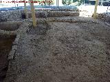 Villa romana de El Ruedo. Una de las estancias del dóminus