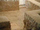 Villa romana de El Ruedo. Mosaico de la habitación distribuidor