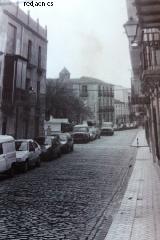 Calle del Santo. Foto antigua de Pedro Merino Megías