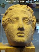 Cástulo. Necrópolis del Cerrillo de los Gordos. Máscara. Cámara, Siglo I d.C. Museo Arqueológico de Linares