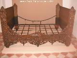 Cama. Museo de Artes y Costumbres Populares de Jaén