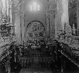 Catedral de Jaén. Interior. Foto antigua