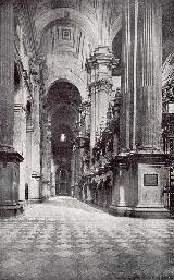 Catedral de Jaén. Interior. Foto antigua