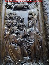 Catedral de Jaén. Coro. Aparición de Jesús a los Apóstoles