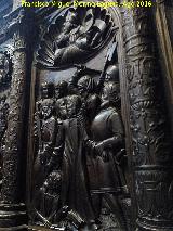 Catedral de Jaén. Coro. El beso de Judas