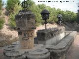 Pilar de la Estación Linares-Baeza. 