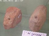 Yacimiento Vado Jaén. Pesas de telar romanas. Museo San Antonio de Padua - Martos