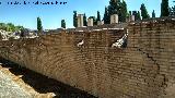 Itálica. Casa de la Exedra. Muro norte