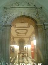Catedral de Jaén. Panteón. Portada