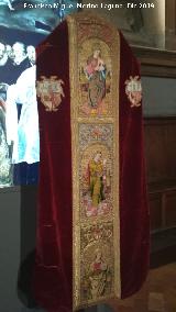 Catedral de Ja�n. Museo. Casulla de San Blas
