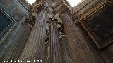 Catedral de Ja�n. Sacrist�a. Detalle de las columnas