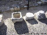 Castillo de La Guardia. Alcázar. Restos arqueológicos