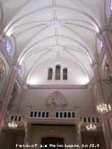 Capilla de los Marqueses de Linares. Bóveda y coro