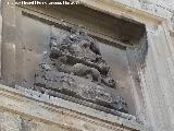 Catedral de Jaén. Fachada Sur. Escudo de la Catedral