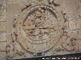 Catedral de Jaén. Fachada Sur. Escudo de la Catedral