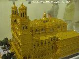 Catedral de Jaén. Fachada Sur. Maqueta de platilina de Agustín Garzón