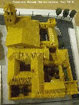 Iglesia de la Magdalena. Maqueta de platilina de Agustn Garzn