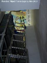 Cripta columbario de Santa María de la Villa. Realizándose los frescos
