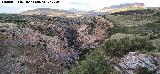 Desde las cercanías del Abrigo del Almendro Los Cañones. Desde las cercanías del Abrigo del Almendro