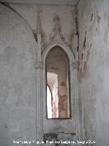 Casa de Cristales. Ventana gótica