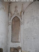 Casa de Cristales. Ventana gótica