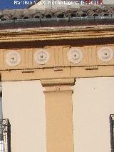 Edificio de la Plaza de San Francisco nº 3. Detalle