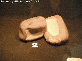 Moldes de piedra. Molde de hacha. Centro de Interpretación del Paisaje Minero. Linares