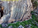 Barranco de la Cañada. Paredes