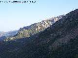 Barranco de la Cañada. Desde el Castillo Calar