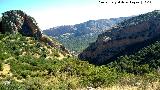 Peñón del Púlpito. El Peñón del Púlpito y el Cañón de la Tinaja