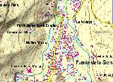 Casería de los Martos. Mapa