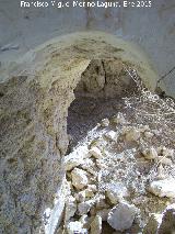Oratorio visigodo de La Muela. Paso a la habitación lateral del refectorio