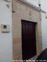 Casa de la Calle el Valle nº 21. Portada