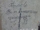 Cortijo de Nínchez. Escrito en el palomar