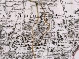Cortijo de Nínchez. Mapa 1787