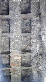 Columbario de la Torre del Monje. Nichos
