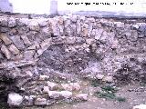 Antigua Escuela de Enfermería. Arquerías de la excavación arqueológica