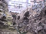 Antigua Escuela de Enfermería. Arquerías de la excavación arqueológica