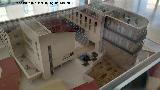 Antigua Escuela de Enfermería. Maqueta del albergue