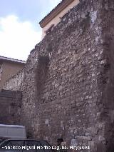 Muralla de Jaén. Lienzo II de la Carrera de Jesús. Lienzo sin reconstruir