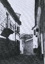 Casa de Los Canónigos. Foto antigua