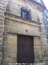 Casa de Los Canónigos. Portada