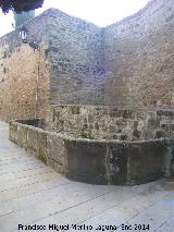 Pilar de la Calle Obispo Romero Mengíbar. 