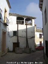 Casa de la Calle Sacramento nº 34-36. Lateral del número 36