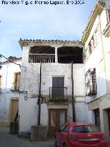 Casa de la Calle Sacramento nº 34-36. Lateral del número 34