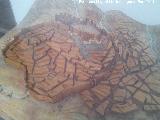 Murallas de Vélez-Málaga. Maqueta de Vélez Málaga en el siglo XIV