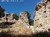 Muralla de Jaén. Torreón Norte IX. Intramuros