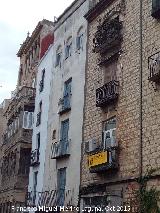 Edificio de la Calle Bernabé Soriano nº 7. Fachada trasera
